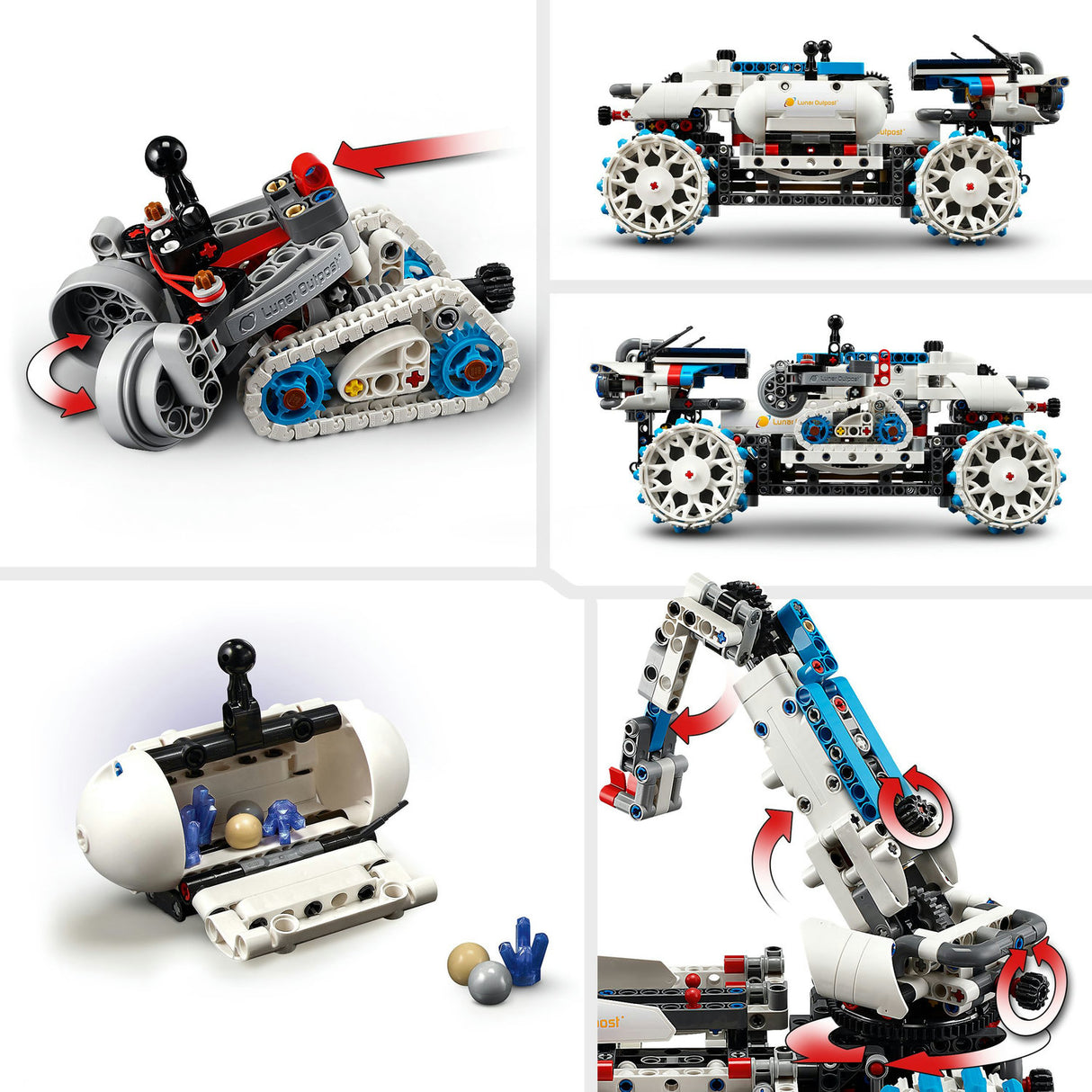 Lego Technic Lunar Outpost™ Moon Rover Space Vehicle