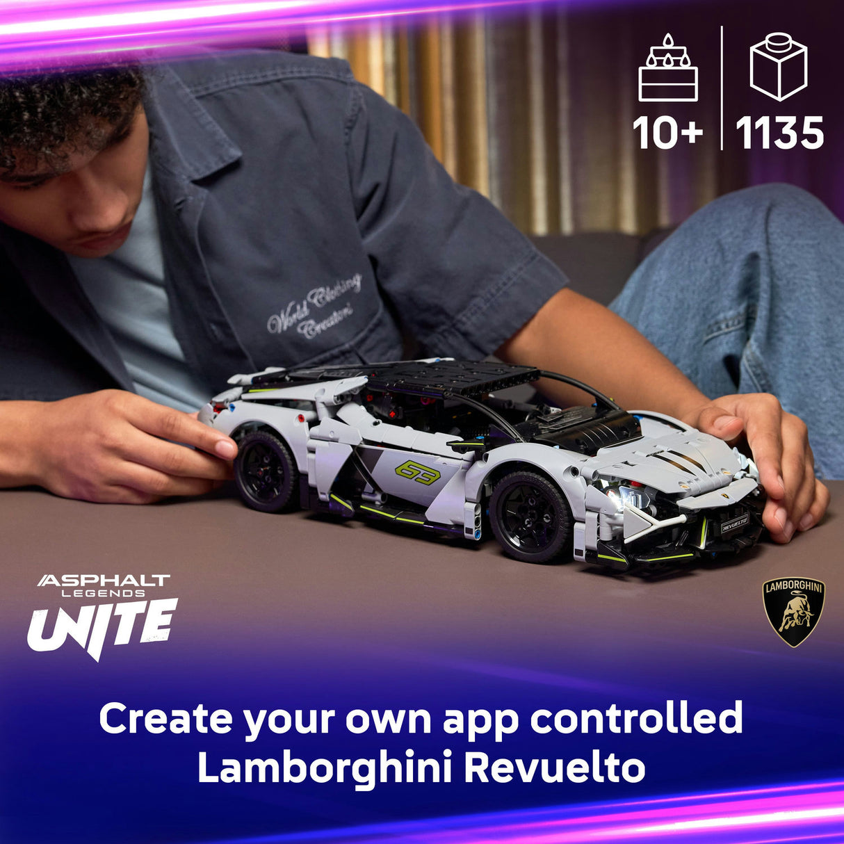 Lego Technic Lamborghini Revuelto Super Sports Car