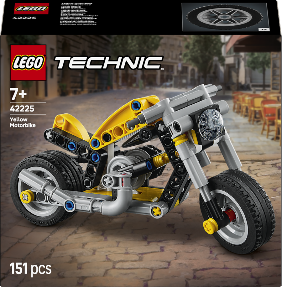 LEGO Technic - Yellow Motorcycle