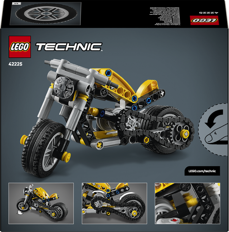 LEGO Technic - Yellow Motorcycle