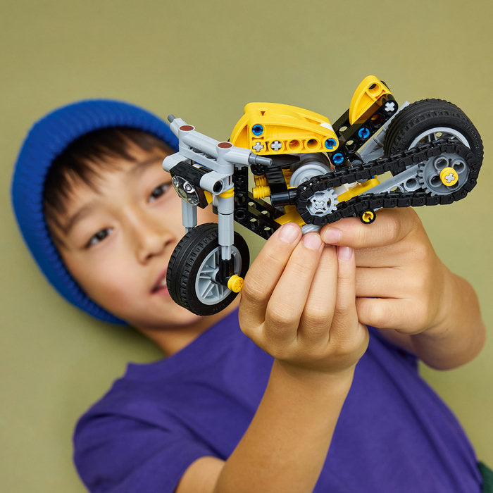 LEGO Technic - Yellow Motorcycle