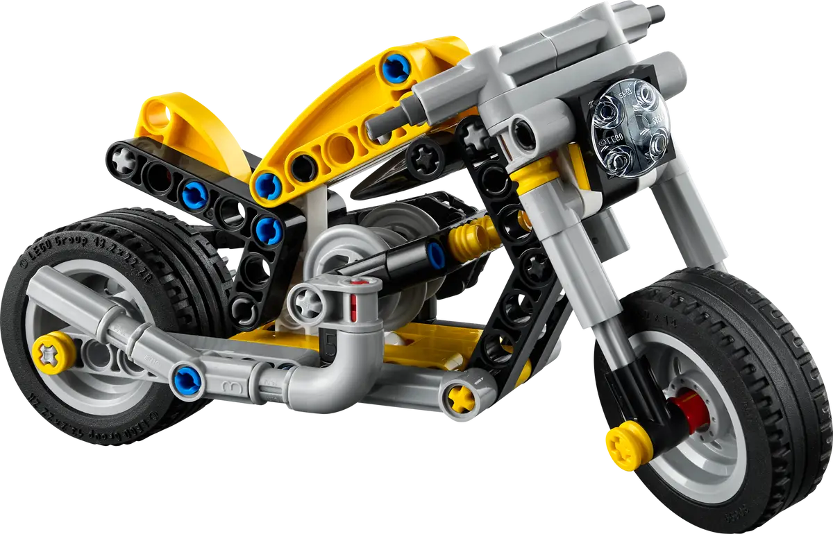 LEGO Technic - Yellow Motorcycle
