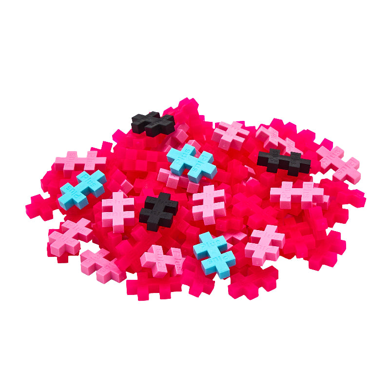 Plus-Plus 100 Piece Tube - Flamingo