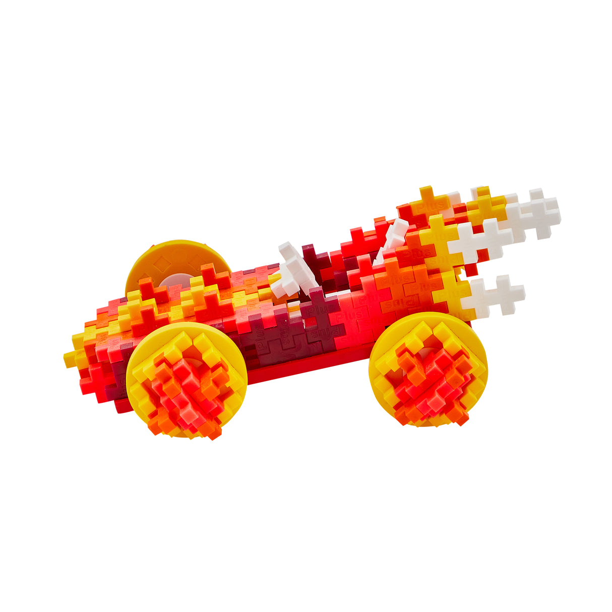 Plus-Plus 200 Piece Tube - Color Cars: Fire
