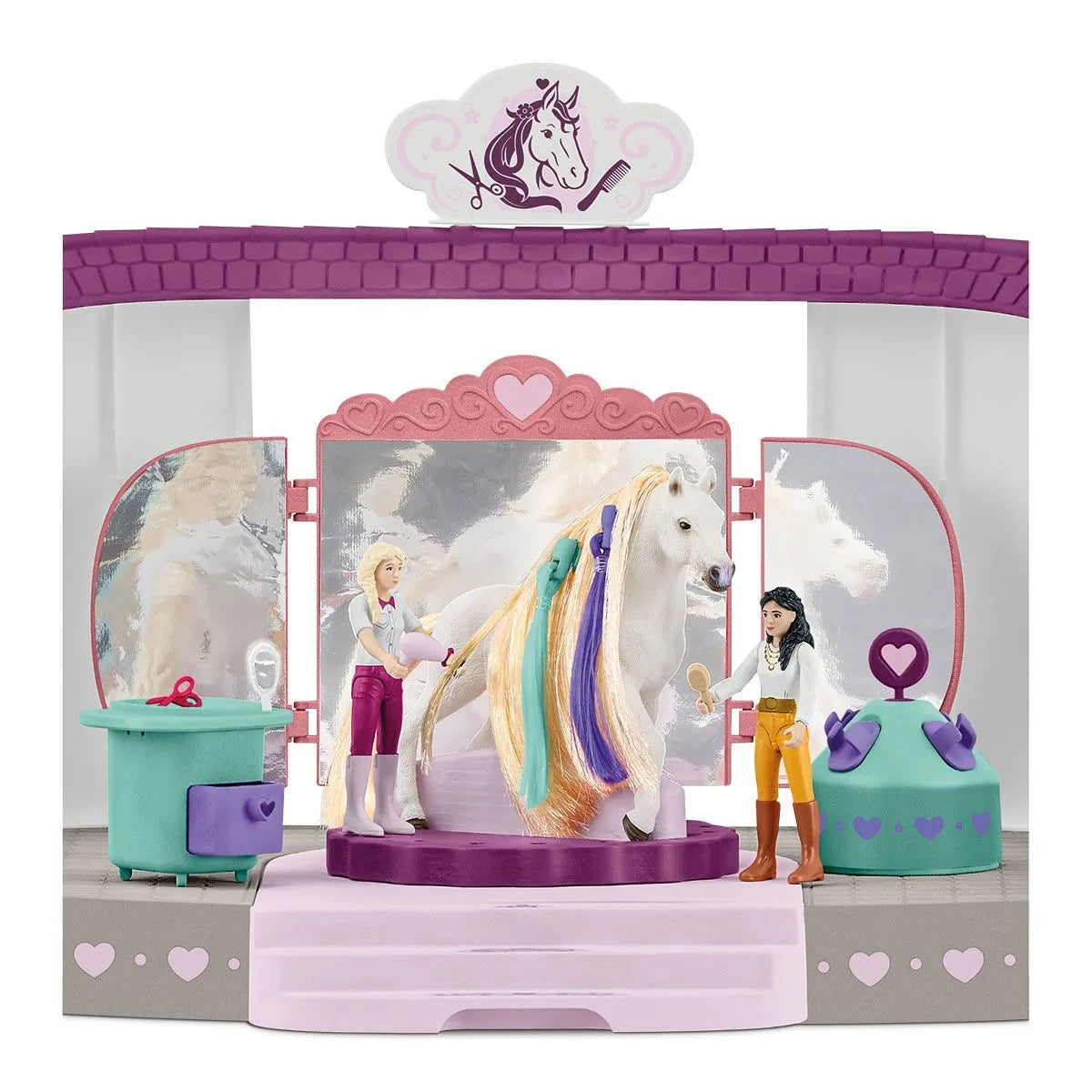 Schleich Horse Club Horse Beauty Salon Set