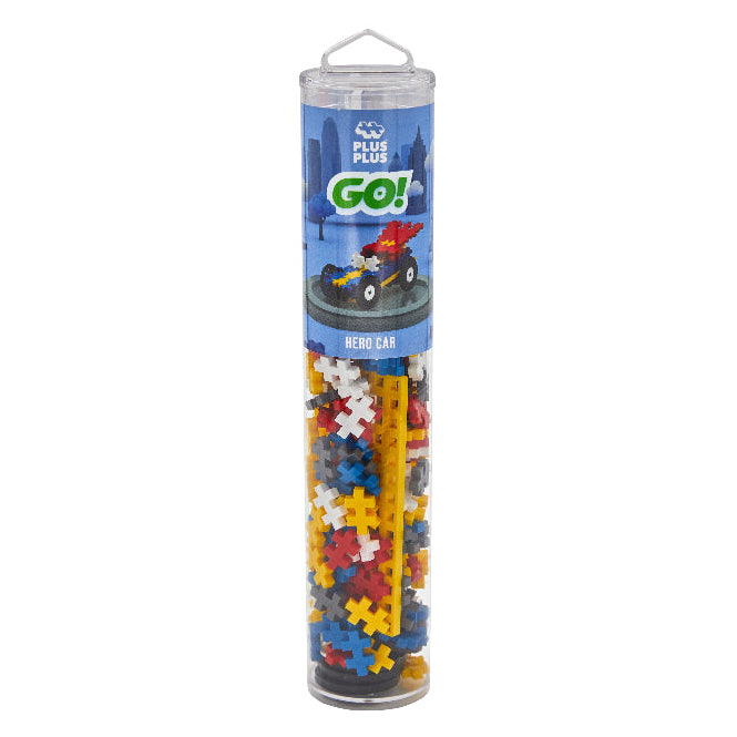 Plus-Plus 100 Piece Tube - Color Cars Hero