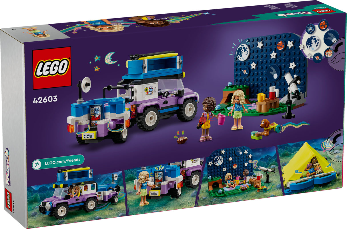Lego Friends Stargazing Camping Vehicle Set