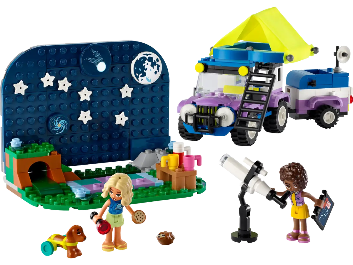Lego Friends Stargazing Camping Vehicle Set