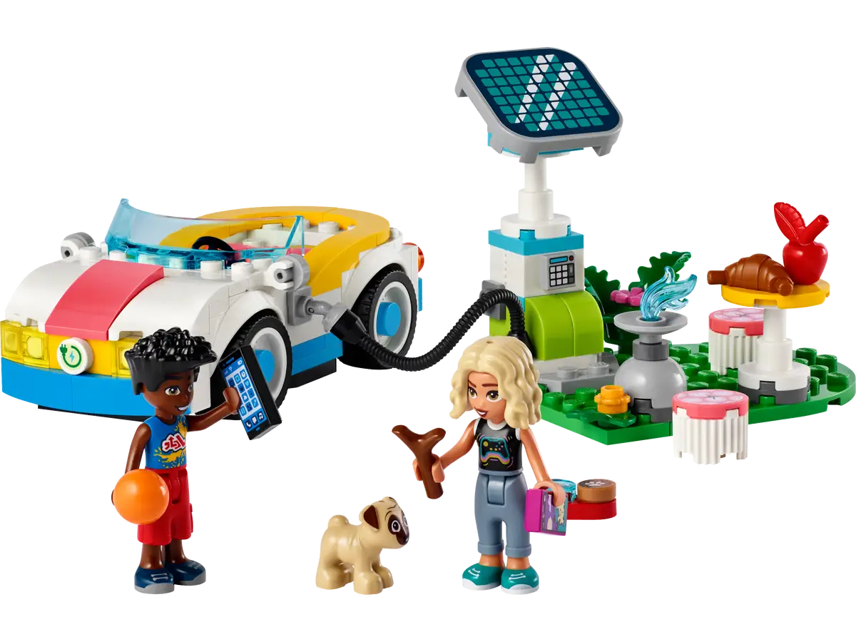 Lego Friends Electric Car and Charger Set