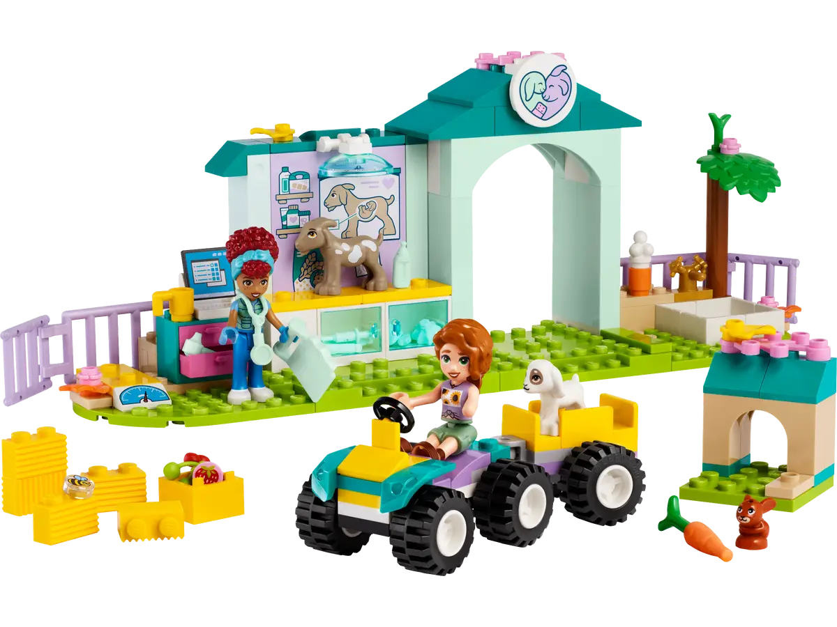 Lego Friends Farm Animal Vet Clinic Set