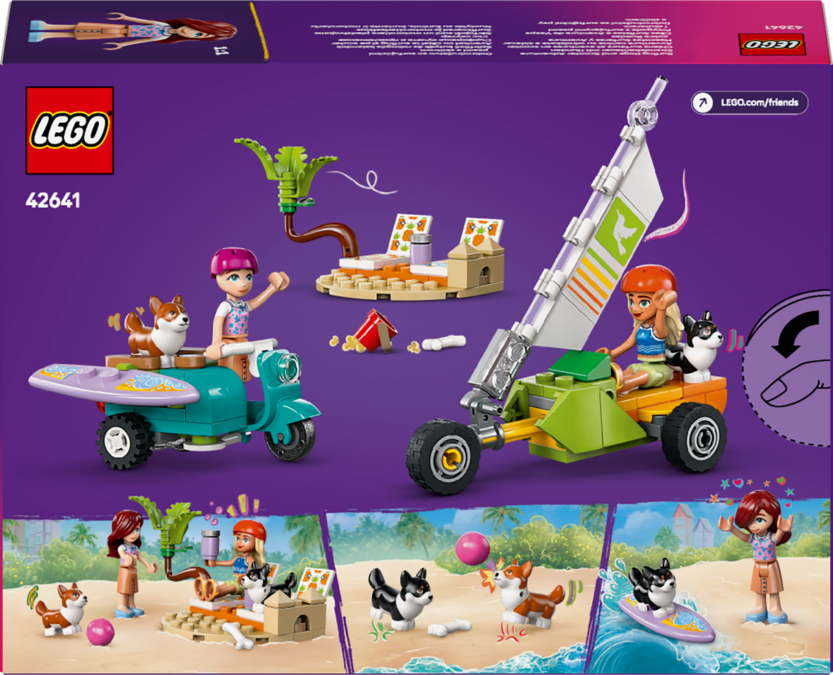 Lego Friends - Surfing Dogs and Scooter Adventure