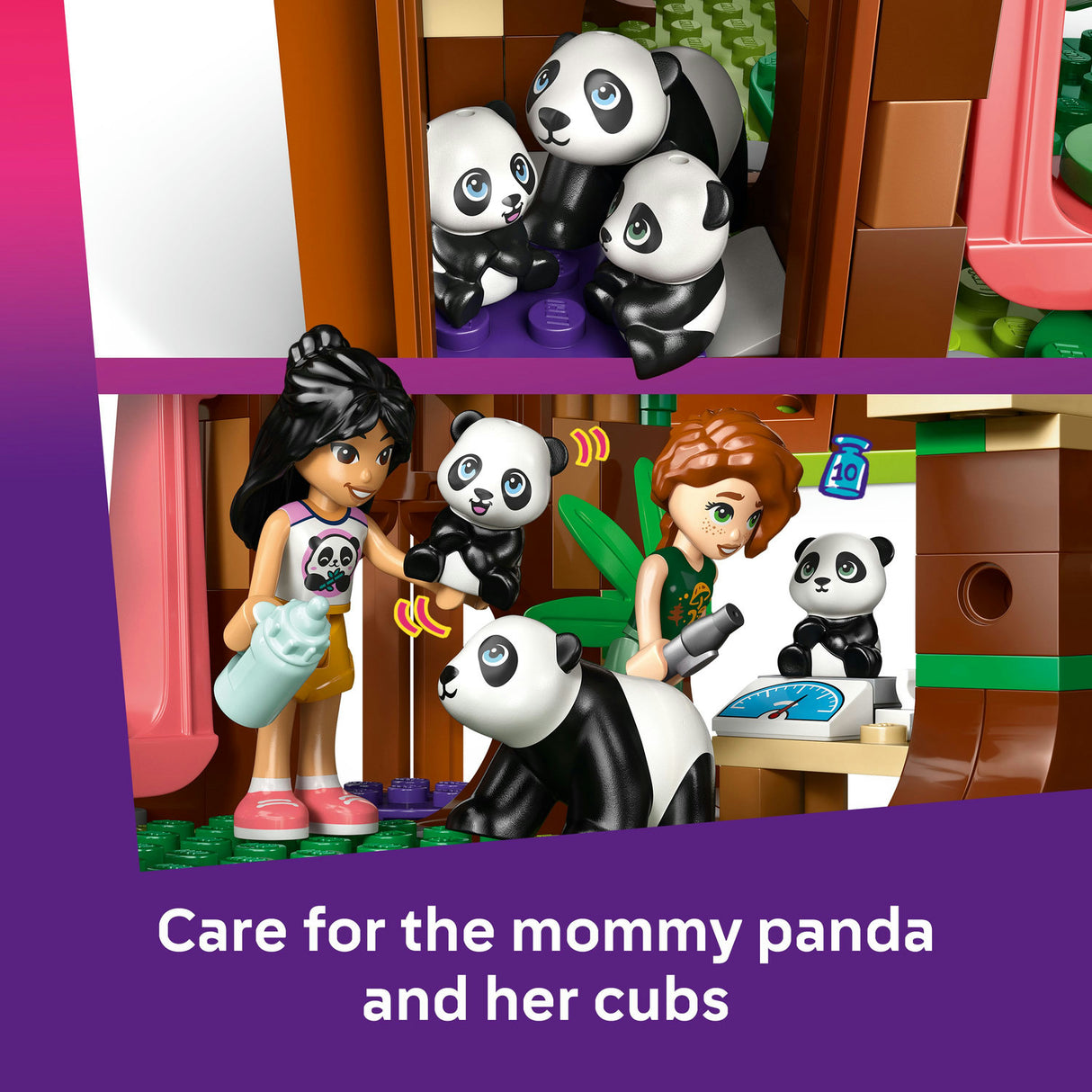 Lego Friends - Panda Sanctuary Animal Care