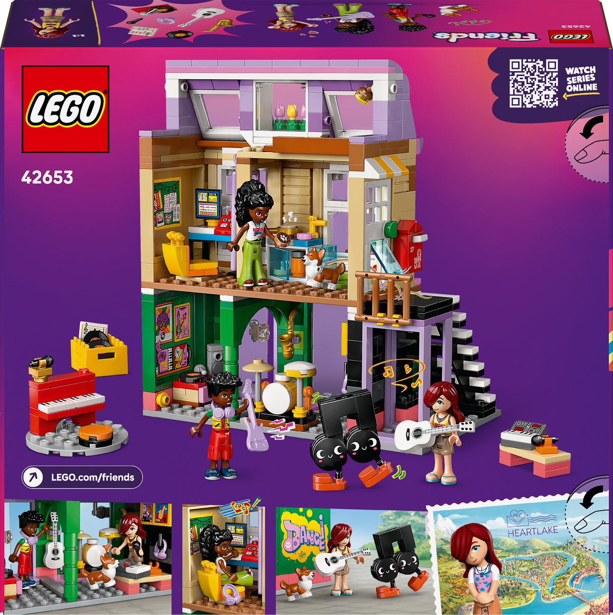 Lego Friends - Music Store & Apartment