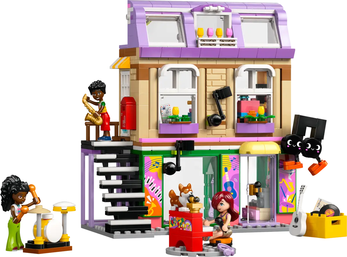 Lego Friends - Music Store & Apartment