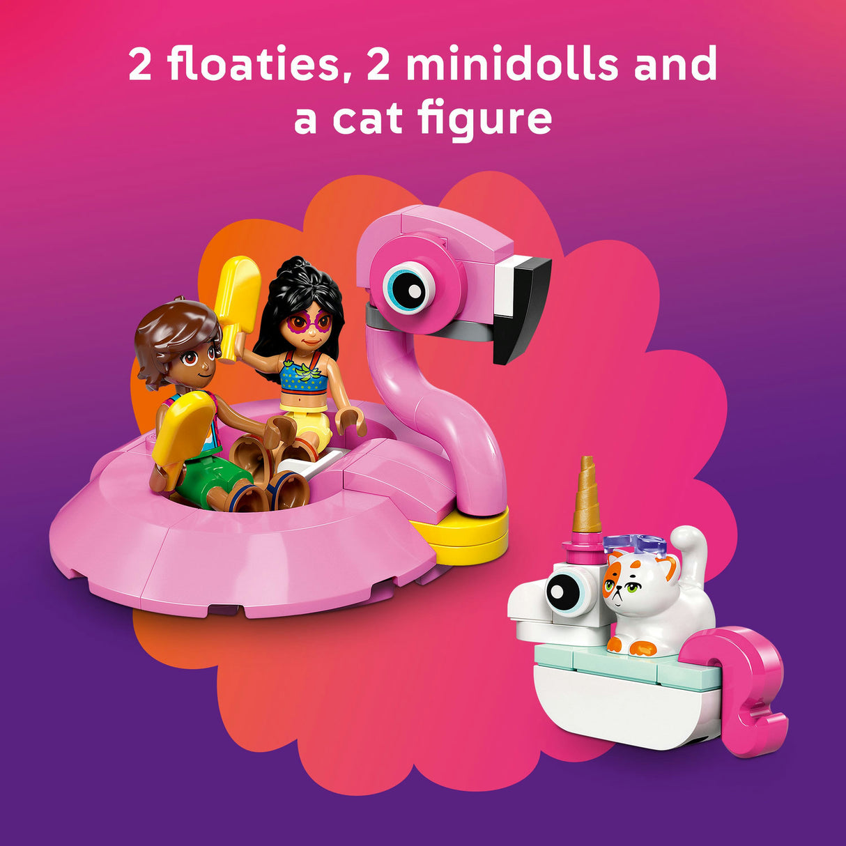 Lego Friends - Unicorn & Flamingo Pool Party