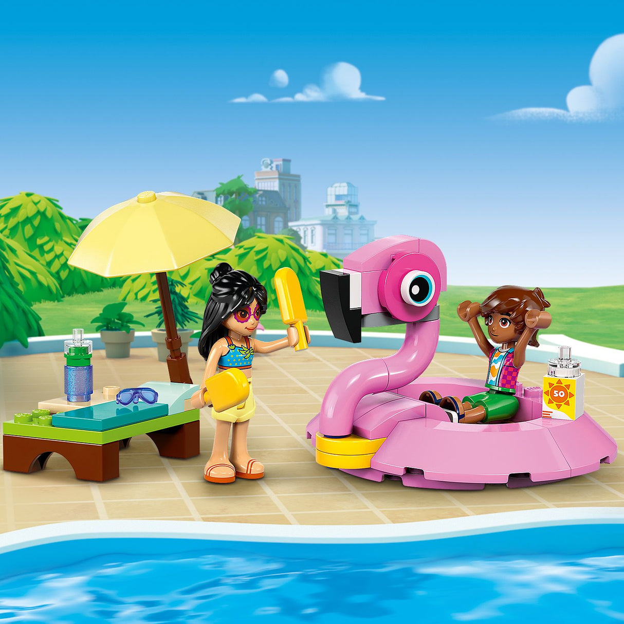 Lego Friends - Unicorn & Flamingo Pool Party