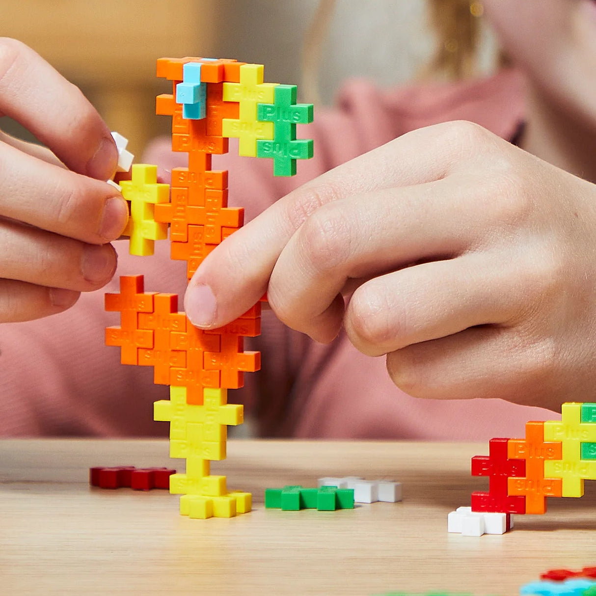 Plus-Plus 100 Piece Tube - Rainbow Colour Mix