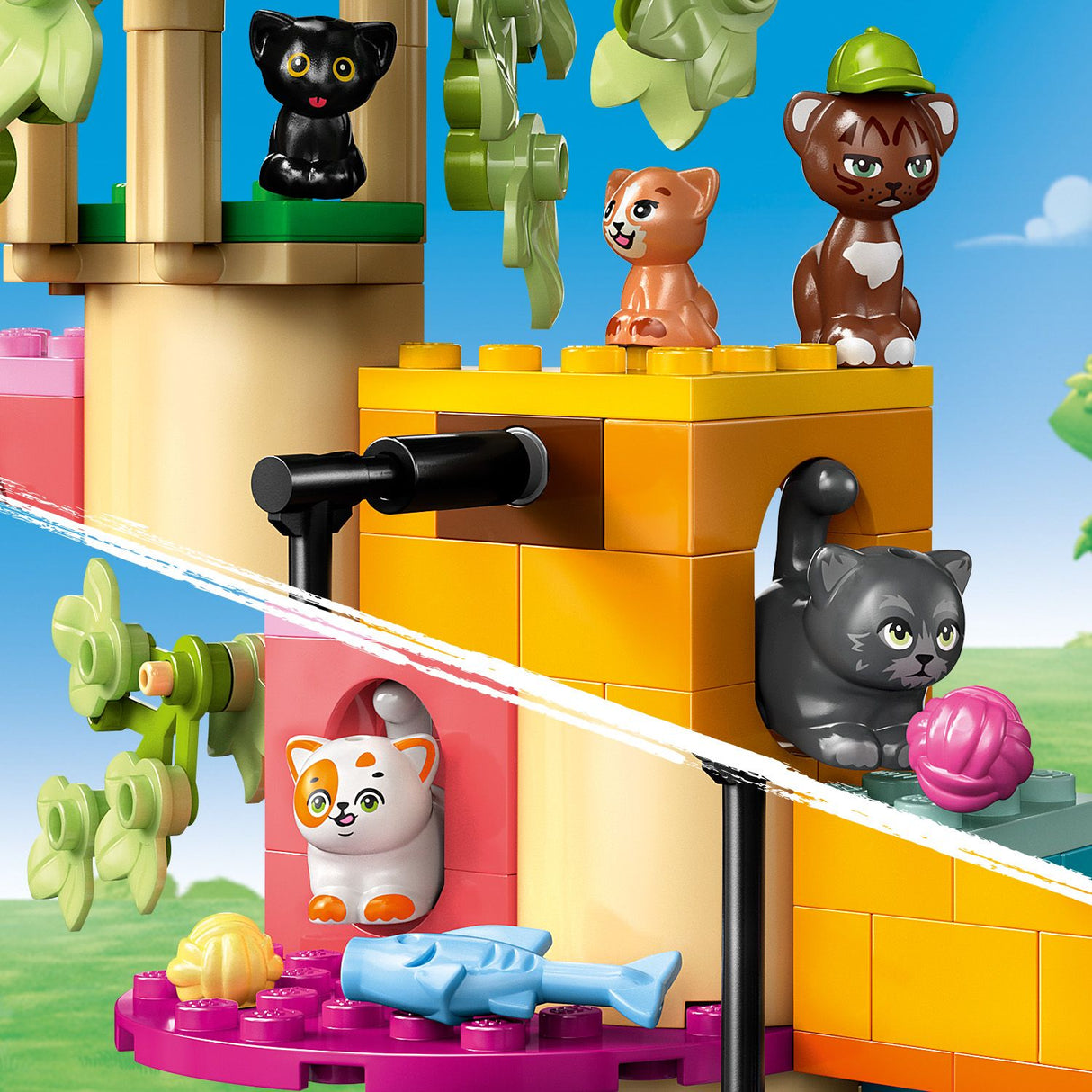 Lego Friends - Cat Birthday Party & Tree House