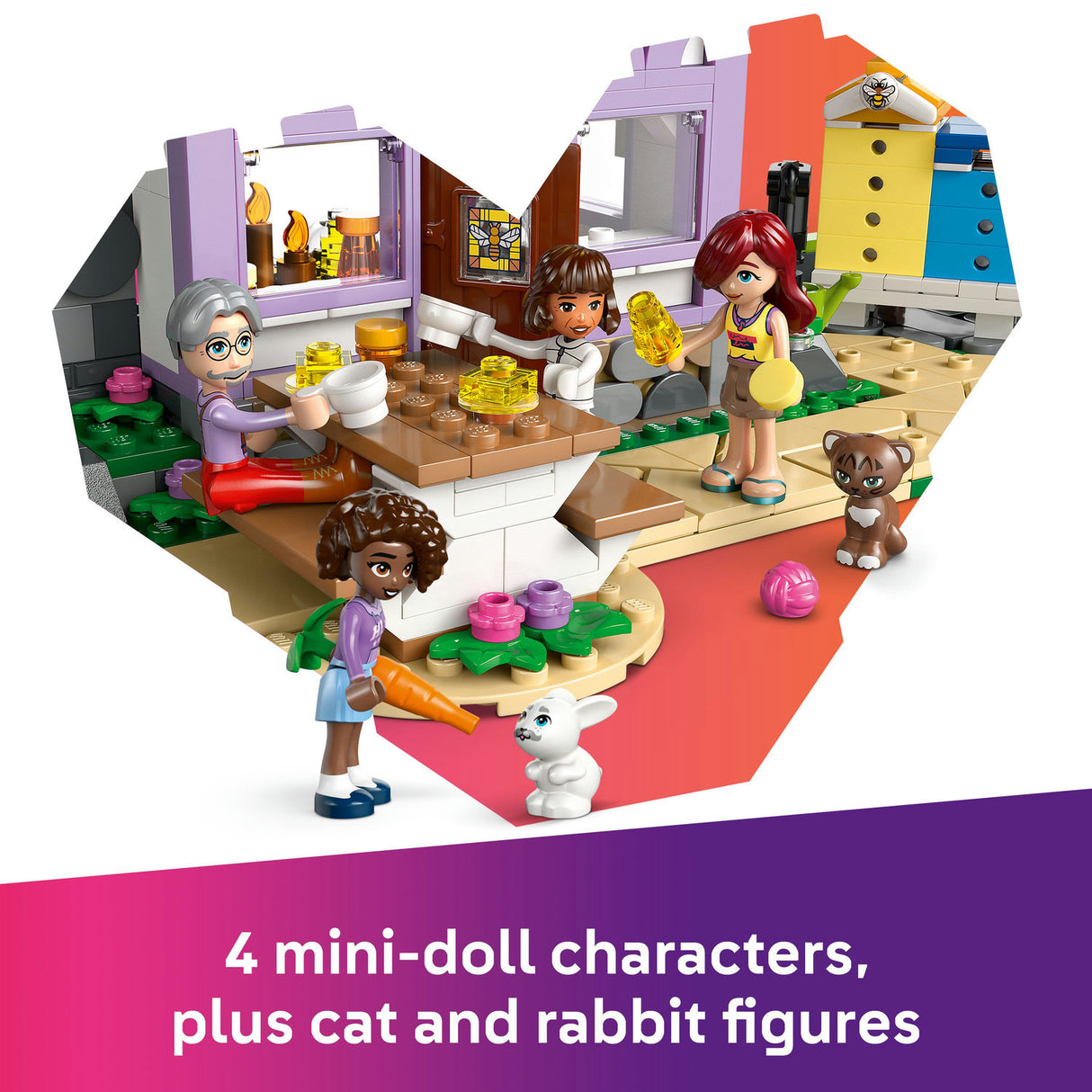Lego Friends - Beekeepers House and Flower Garden