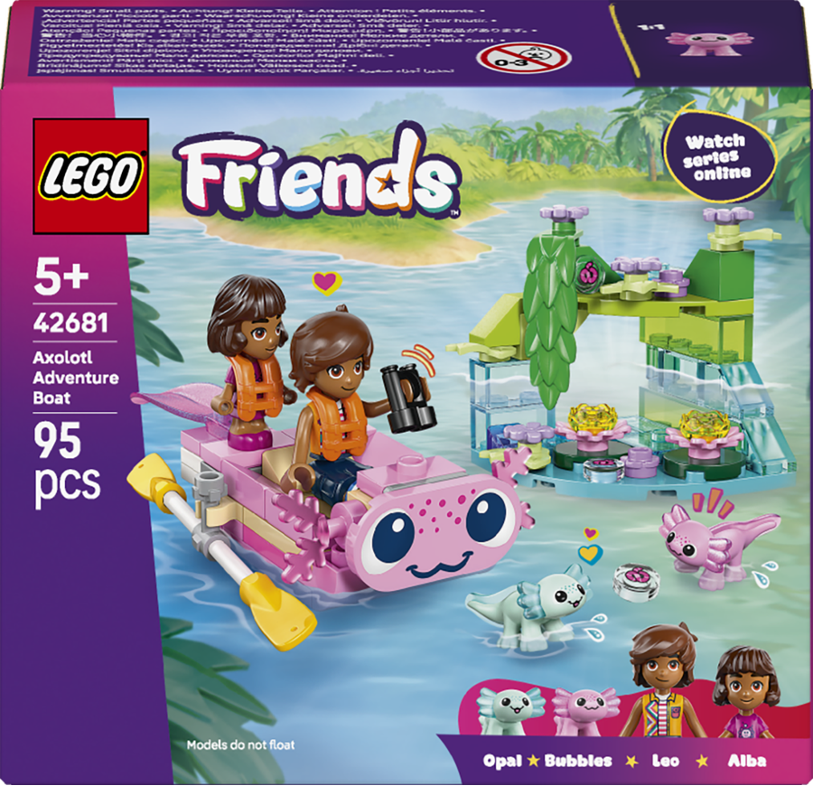LEGO Friends - Axolotl Adventure Boat
