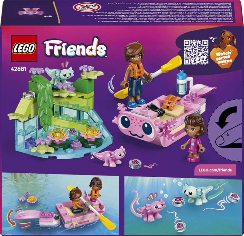 LEGO Friends - Axolotl Adventure Boat