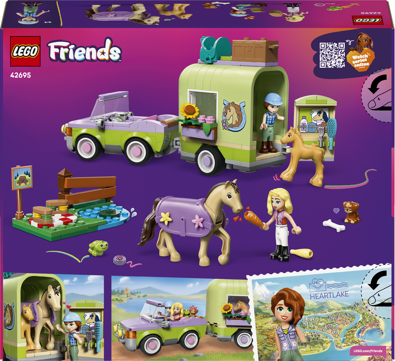 LEGO Friends - Horse & Baby Foal Trailer
