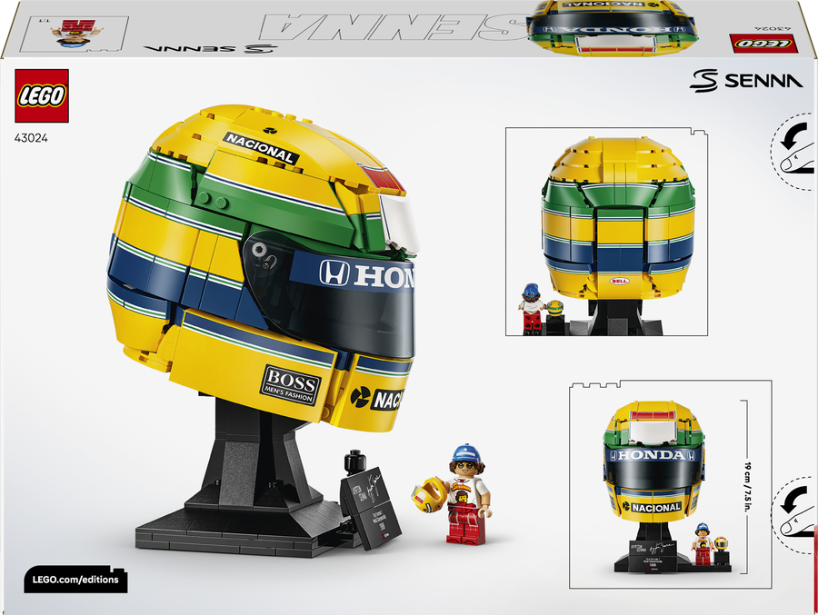 LEGO Editions - Ayrton Senna Helmet