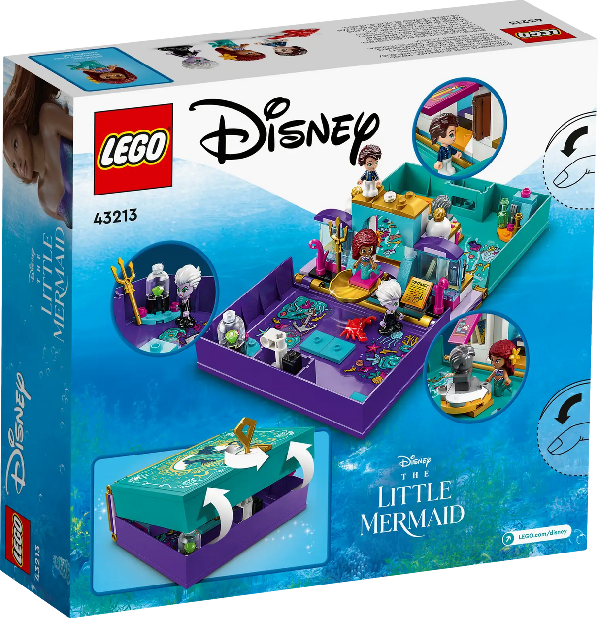 Lego The Little Mermaid Story Book