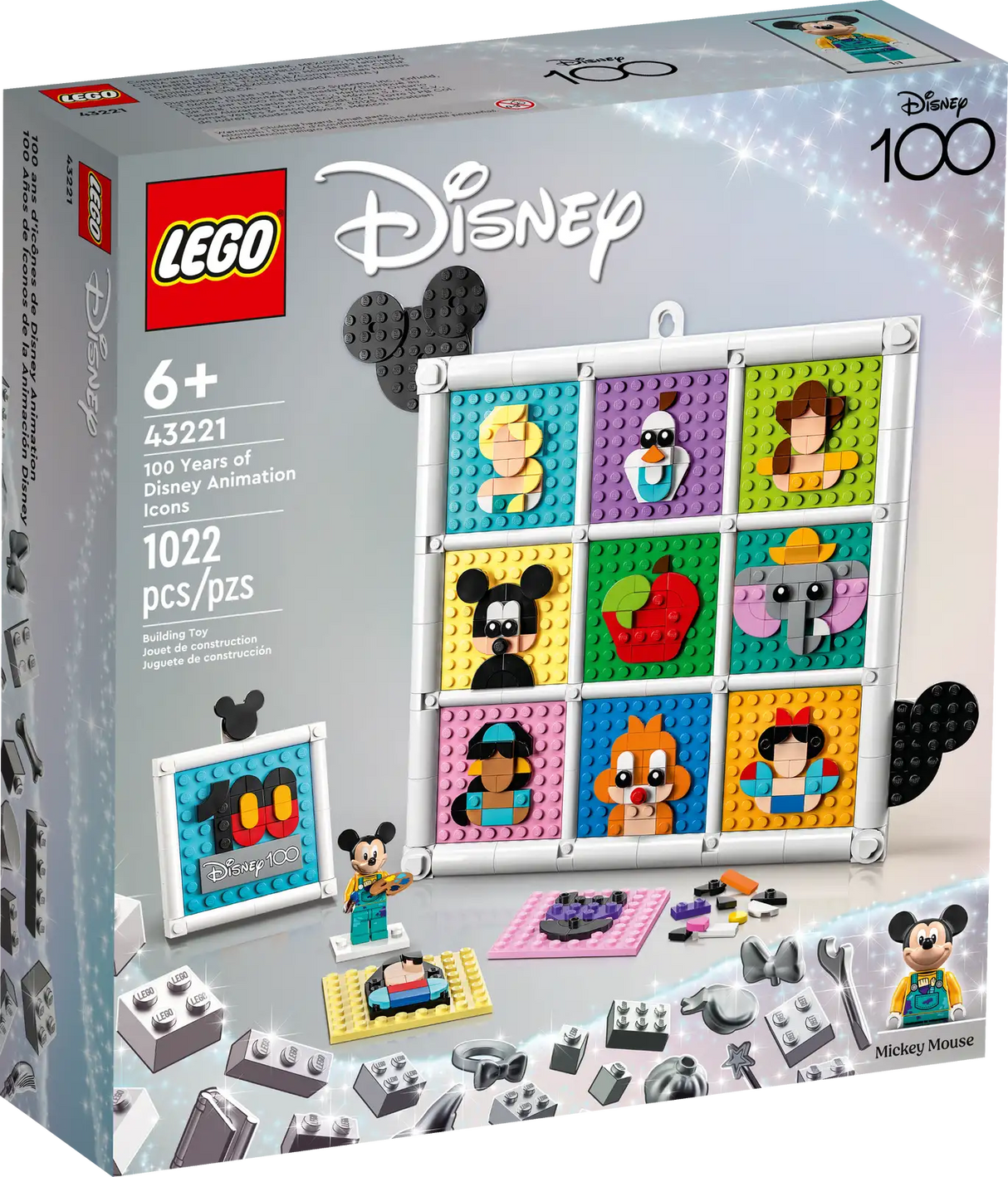 Lego 100 Years of Disney Animation Icons