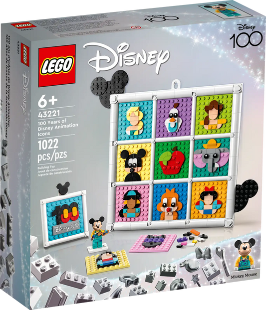 Lego 100 Years of Disney Animation Icons
