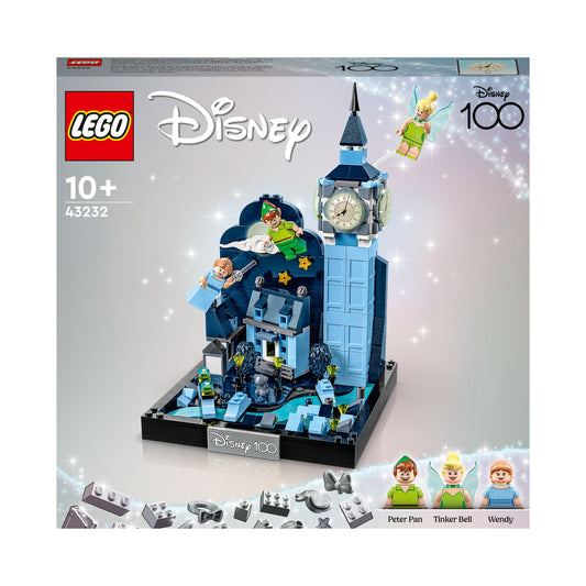 Lego Disney Peter Pan and Wendys Flight over London