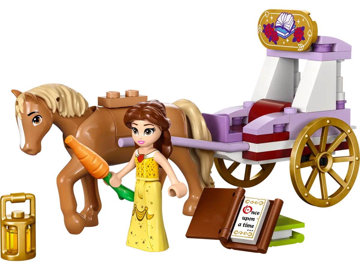 Lego Disney Princess Belle's Storytime Horse Carriage Set
