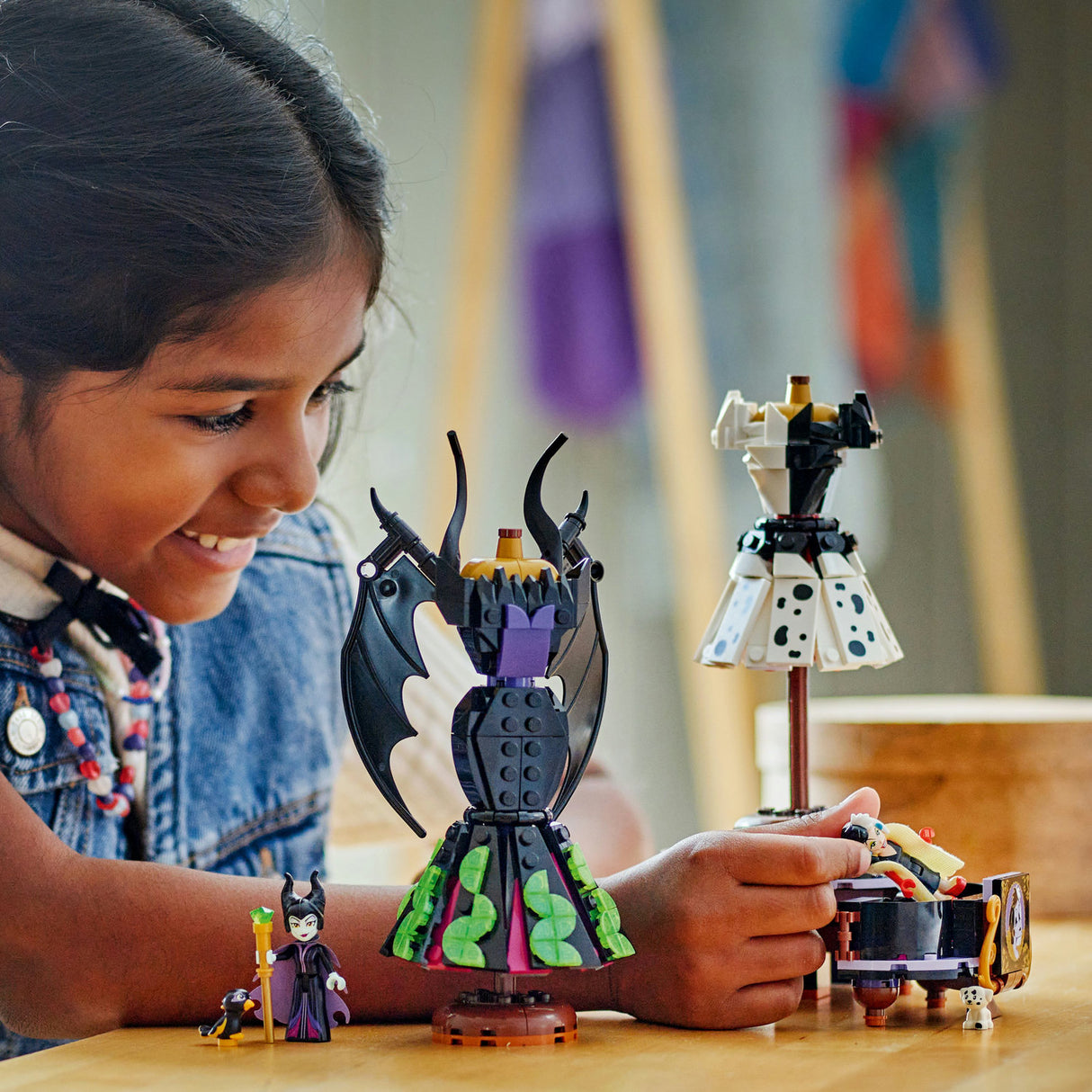 Lego Disney - Maleficent's and Cruella De Vil's Dresses