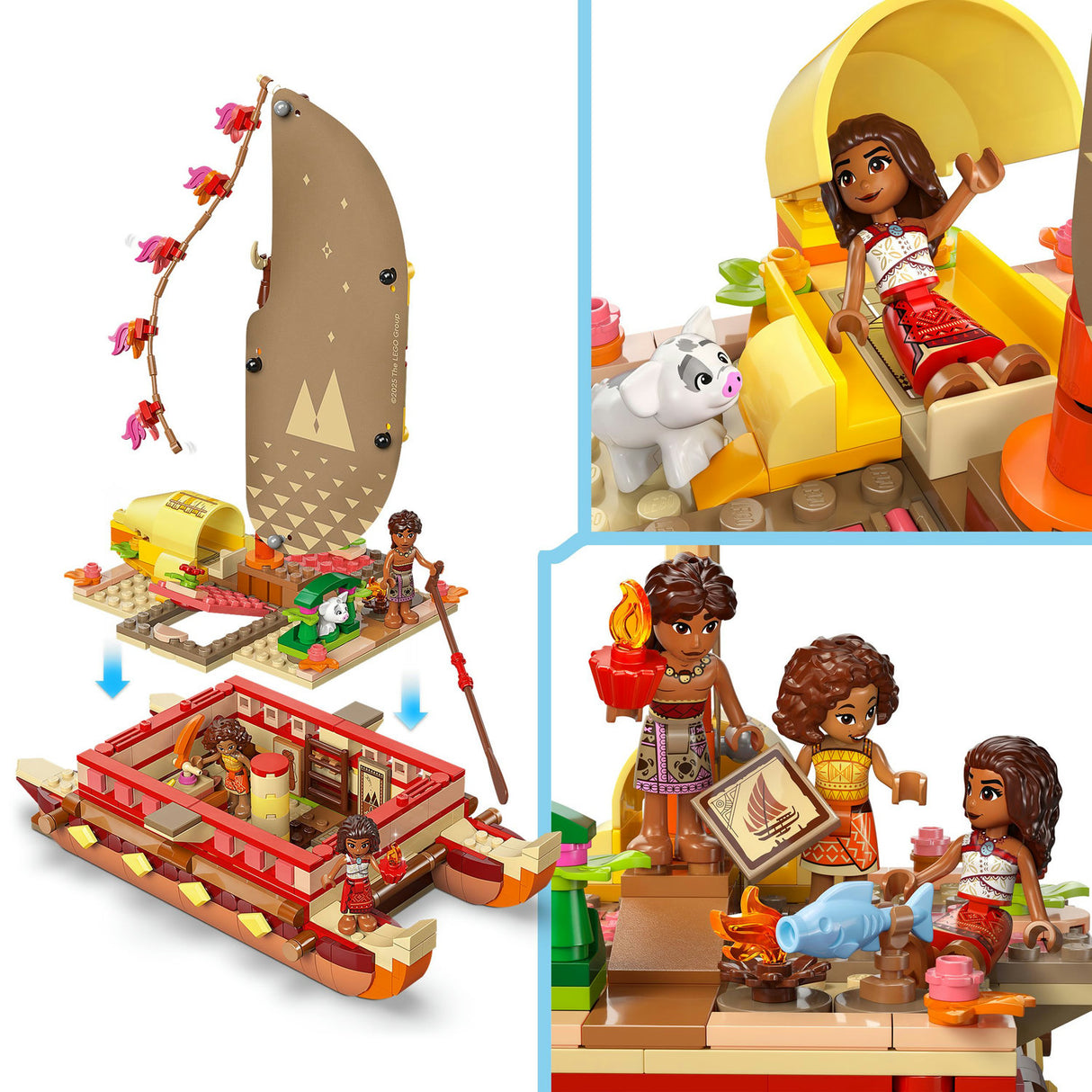Lego Disney - Moana's Adventure Canoe