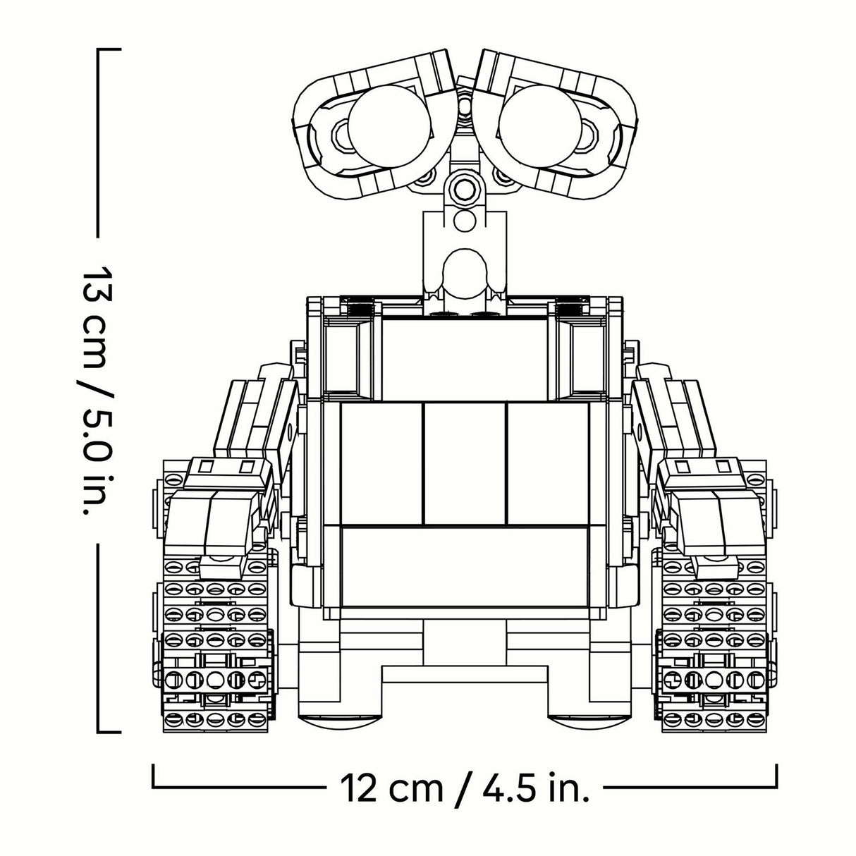 Lego Disney - WALL-E and EVE