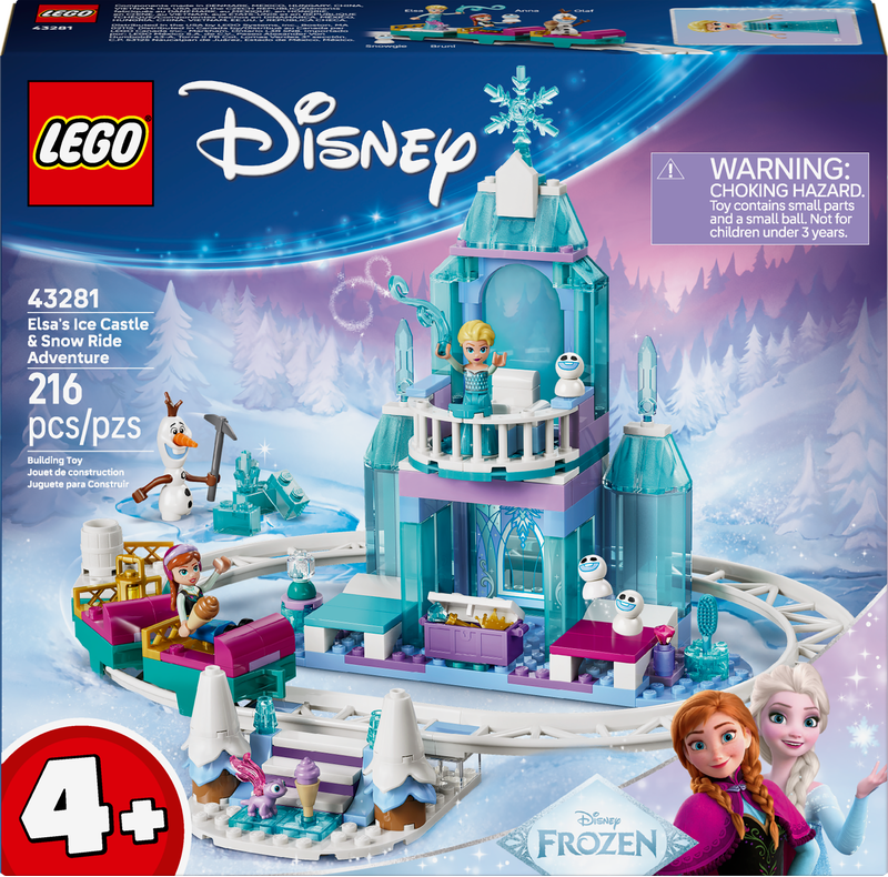 Lego Disney - Elsa's Ice Castle & Snow Ride Adventure