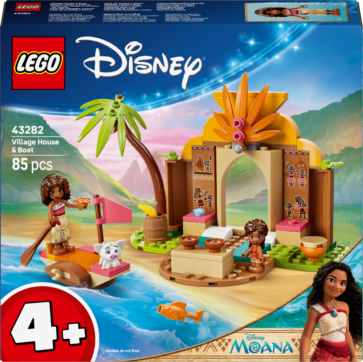 LEGO Disney - Moana: Village House & Boat