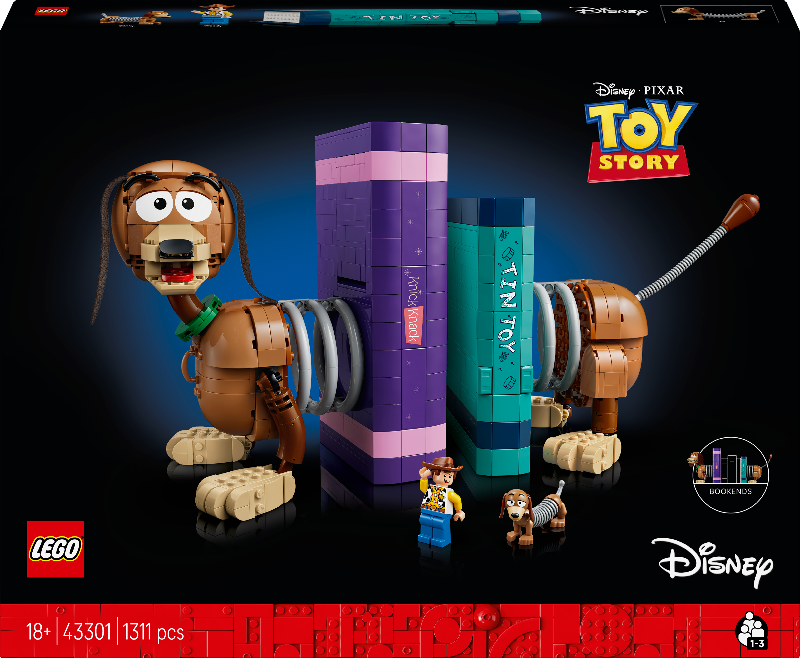 LEGO Disney - Toy Story: Slinky Dog Bookends