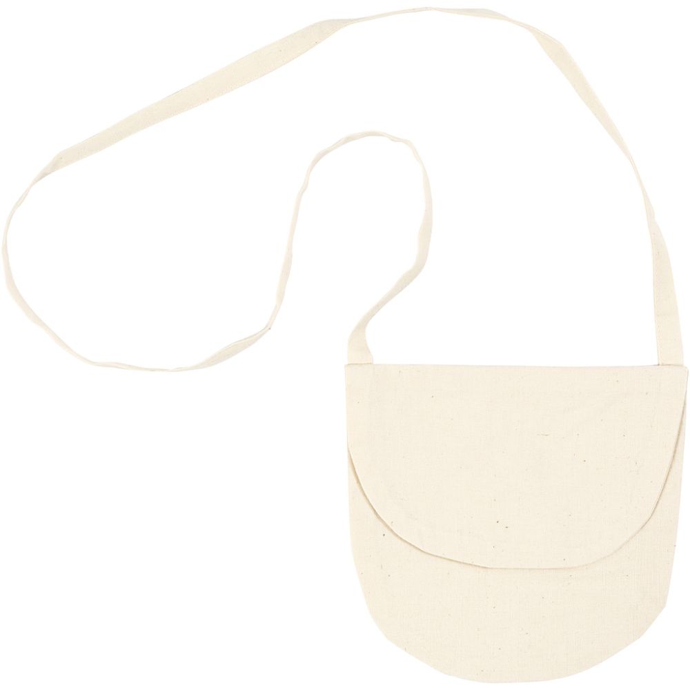 Shoulder Bag Size 15x14cm 110g - Light Natural