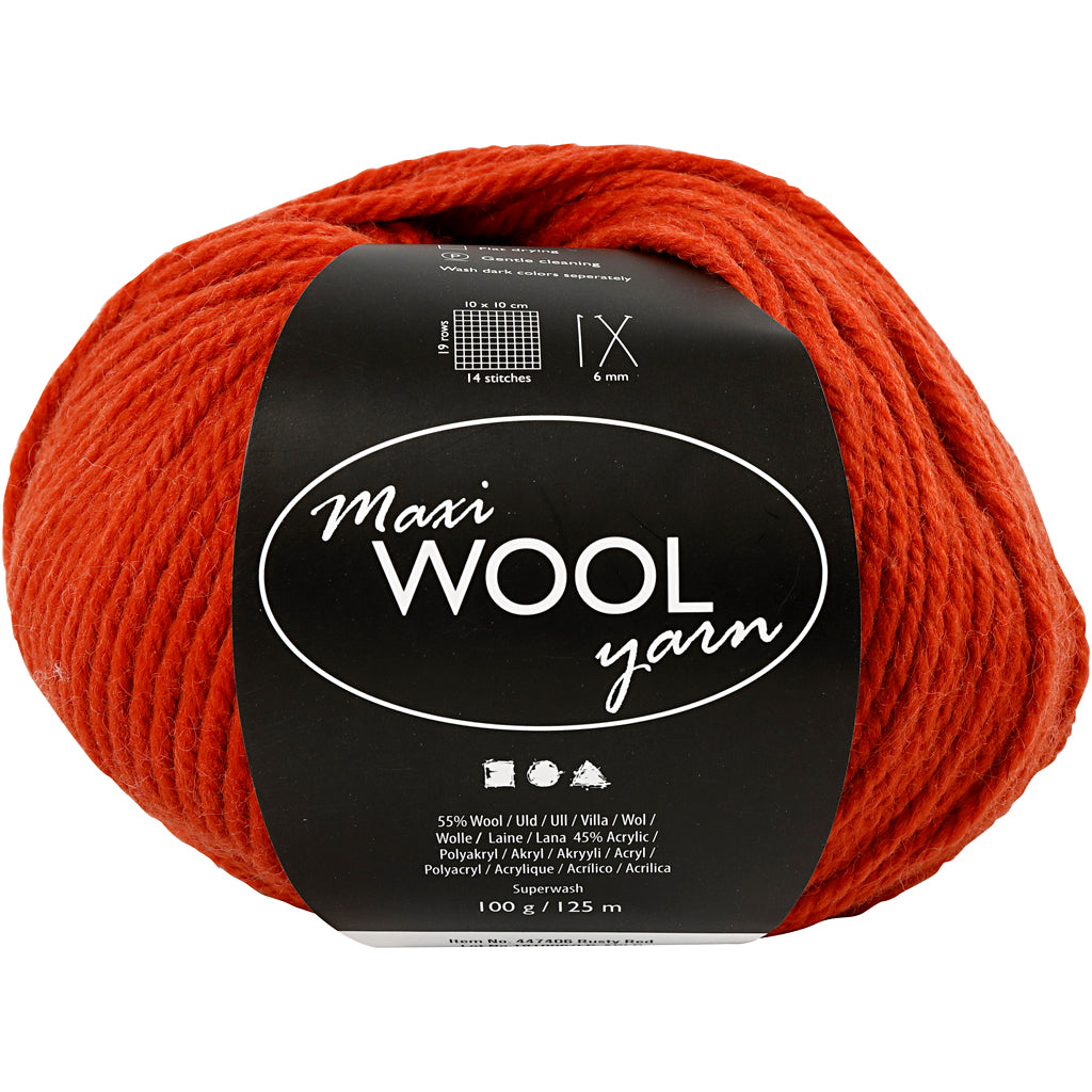 Wool yarn