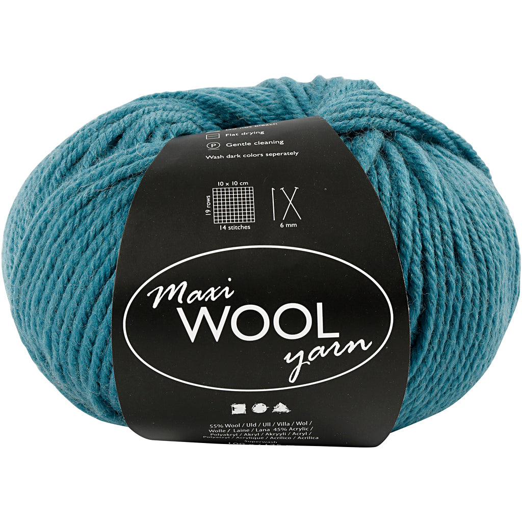 Wool yarn