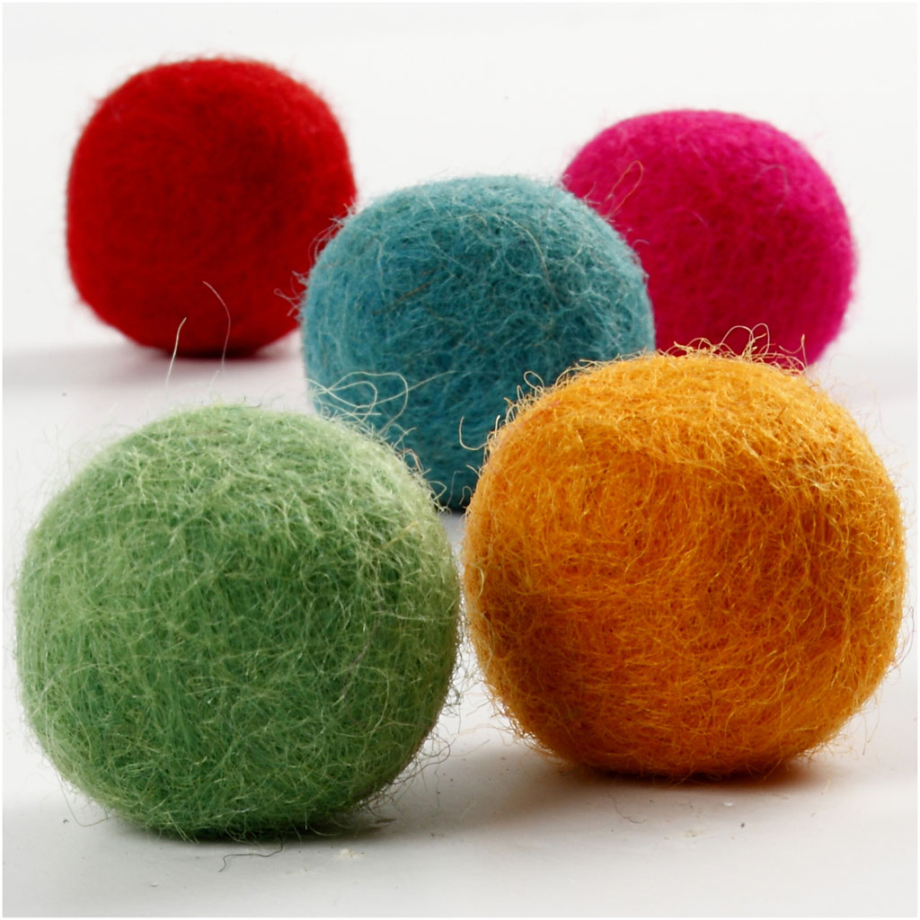 Felt balls
