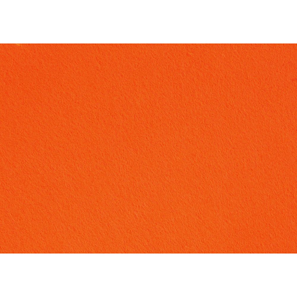 A4 Felt Sheets - Orange (Pack of 10)