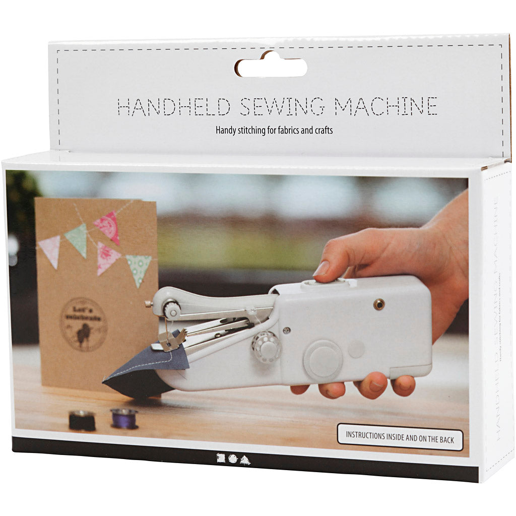 Handheld sewing machine