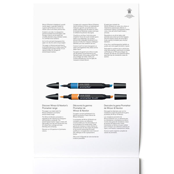 Winsor and Newton Bleedproof Marker Pad 75gsm - A3