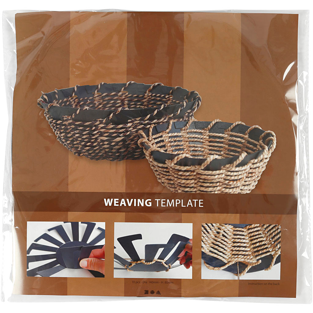 Basket Weaving Template
