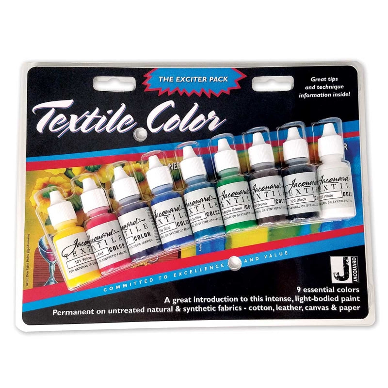 Jaquard Textile Paints - Colour Exciter Pack