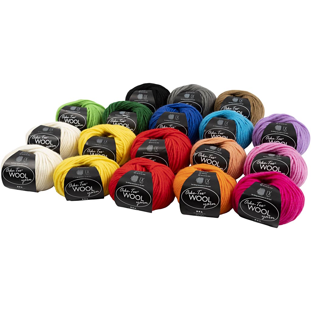 Wool yarn