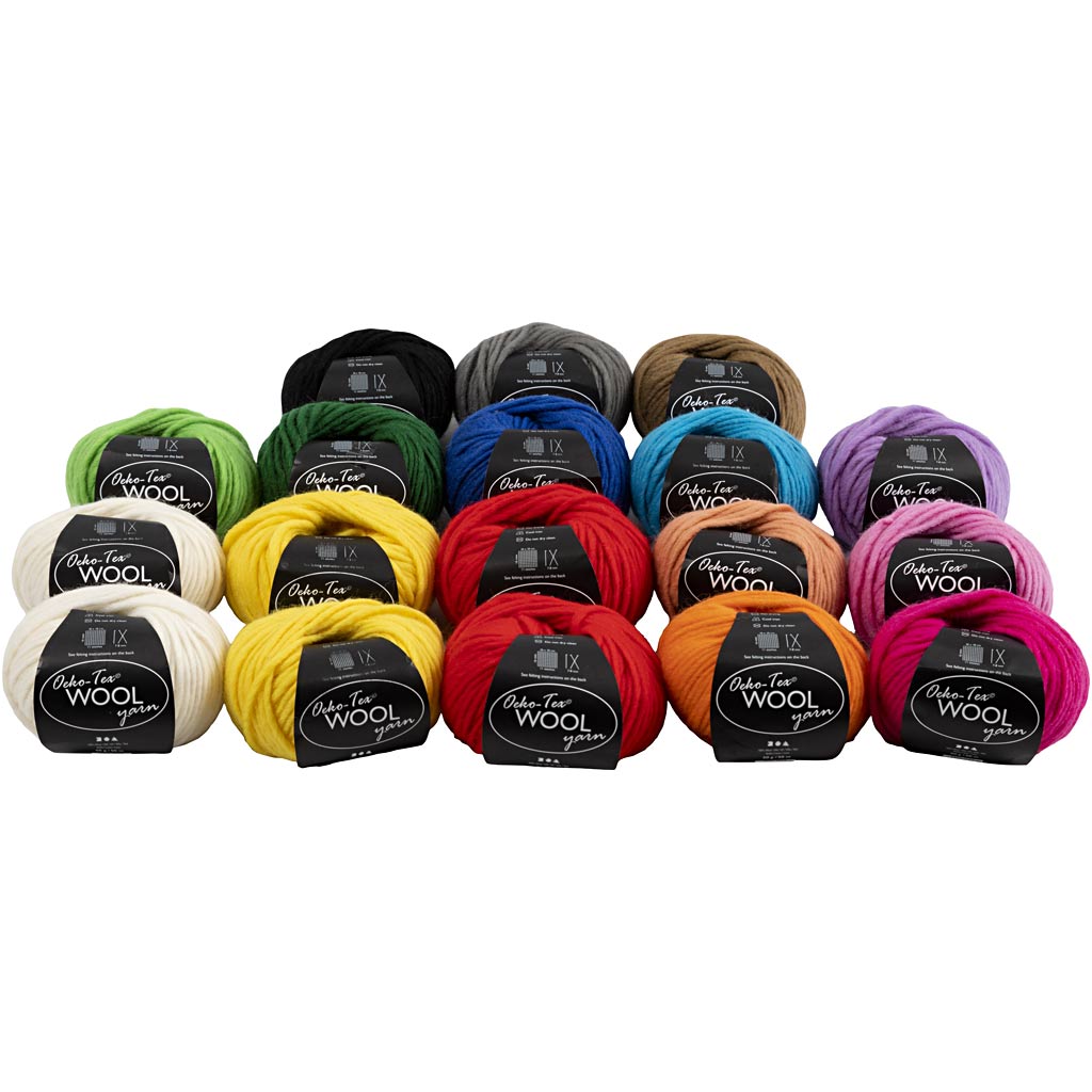 Wool yarn