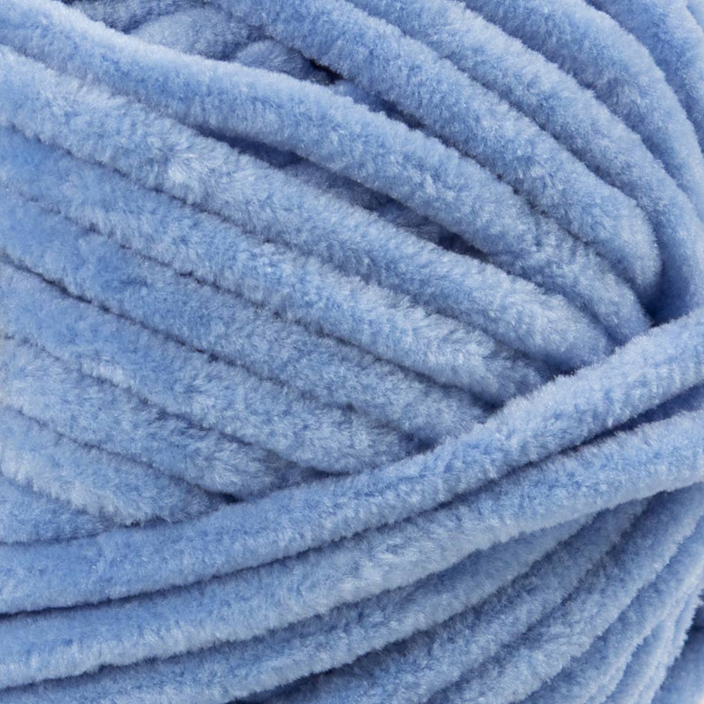Velour Yarn L: 105m Needle 5-6 Denim Blue 100g